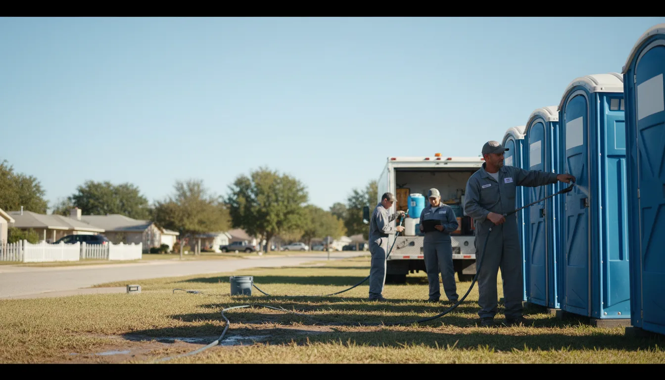 Long-Term Portable Toilet Rental in Hancock, IA near me